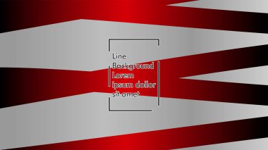 Dalgalı arka plan, kırmızı renk ve gri arka plan