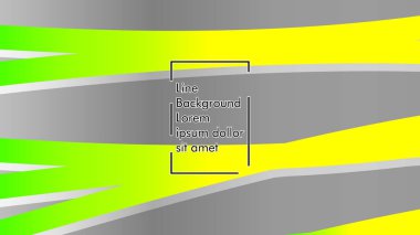 yeşil ve sarı gradyan ile soyut dalga arka plan