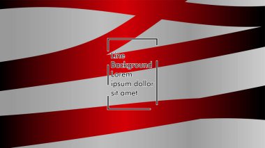 Dalgalı arka plan, kırmızı renk ve gri arka plan