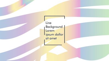 Soyut dalga arka plan gradyan ile