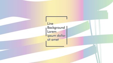 Soyut dalga arka plan gradyan ile