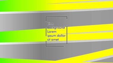 yeşil ve sarı gradyan ile soyut dalga arka plan