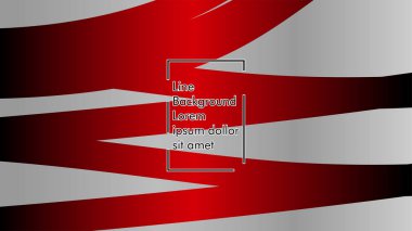 Dalgalı arka plan, kırmızı renk ve gri arka plan