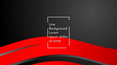 Dalgalı arka plan, kırmızı renkli ve siyah arka plan