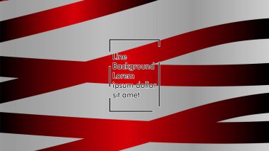 Dalgalı arka plan, kırmızı renk ve gri arka plan