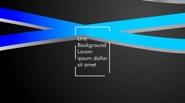 Soyut dalga arka plan mavi degrade ile