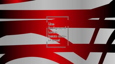 Dalgalı arka plan, kırmızı renk ve gri arka plan