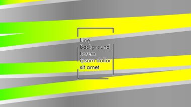 yeşil ve sarı gradyan ile soyut dalga arka plan