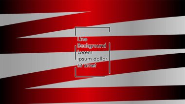 Dalgalı arka plan, kırmızı renk ve gri arka plan