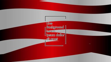 Dalgalı arka plan, kırmızı renk ve gri arka plan