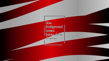 Dalgalı arka plan, kırmızı renk ve gri arka plan