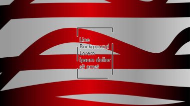 Dalgalı arka plan, kırmızı renk ve gri arka plan