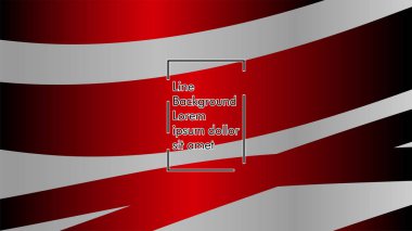 Dalgalı arka plan, kırmızı renk ve gri arka plan