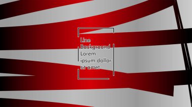 Dalgalı arka plan, kırmızı renk ve gri arka plan