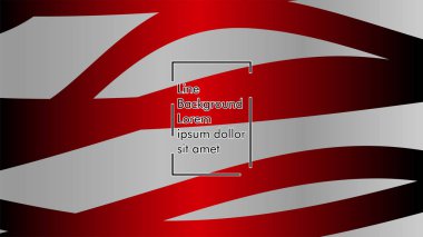 Dalgalı arka plan, kırmızı renk ve gri arka plan