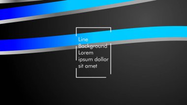 Soyut dalga arka plan mavi degrade ile