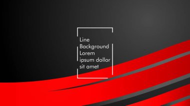 Dalgalı arka plan, kırmızı renkli ve siyah arka plan