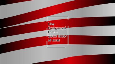 Dalgalı arka plan, kırmızı renk ve gri arka plan