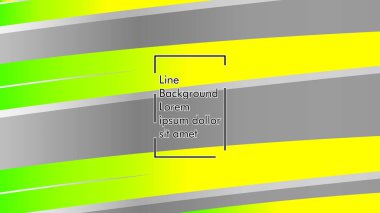 yeşil ve sarı gradyan ile soyut dalga arka plan