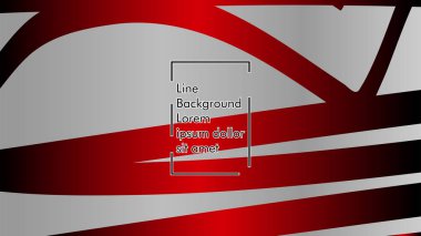 Dalgalı arka plan, kırmızı renk ve gri arka plan