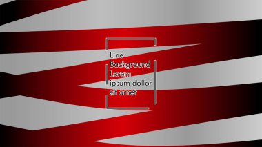 Dalgalı arka plan, kırmızı renk ve gri arka plan