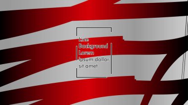 Dalgalı arka plan, kırmızı renk ve gri arka plan