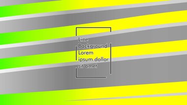 yeşil ve sarı gradyan ile soyut dalga arka plan