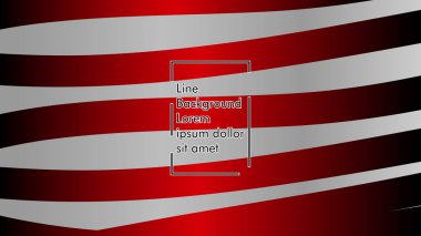 Dalgalı arka plan, kırmızı renk ve gri arka plan