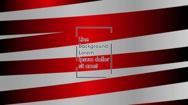 Dalgalı arka plan, kırmızı renk ve gri arka plan