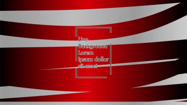 Dalgalı arka plan, kırmızı renk ve gri arka plan