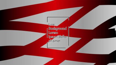 Dalgalı arka plan, kırmızı renk ve gri arka plan