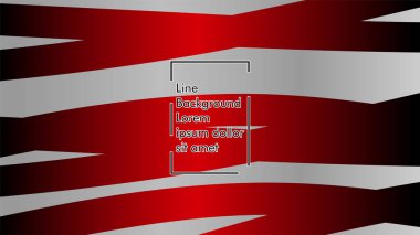 Dalgalı arka plan, kırmızı renk ve gri arka plan