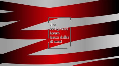 Dalgalı arka plan, kırmızı renk ve gri arka plan