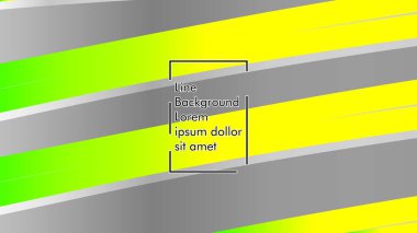 yeşil ve sarı gradyan ile soyut dalga arka plan