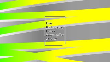 yeşil ve sarı gradyan ile soyut dalga arka plan