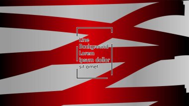 Dalgalı arka plan, kırmızı renk ve gri arka plan