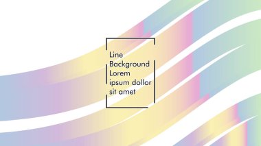 Soyut dalga arka plan gradyan ile