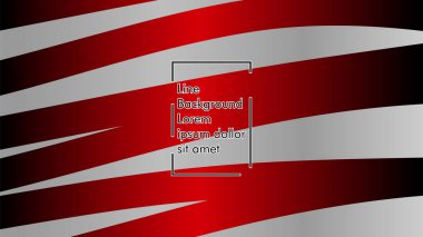 Dalgalı arka plan, kırmızı renk ve gri arka plan