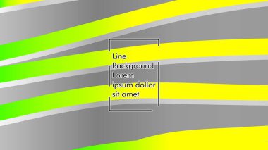 yeşil ve sarı gradyan ile soyut dalga arka plan