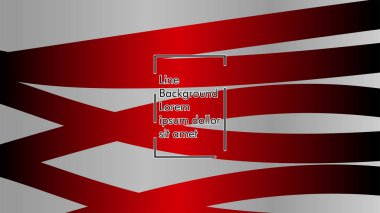 Dalgalı arka plan, kırmızı renk ve gri arka plan