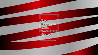 Dalgalı arka plan, kırmızı renk ve gri arka plan