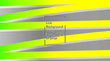 yeşil ve sarı gradyan ile soyut dalga arka plan