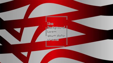 Dalgalı arka plan, kırmızı renk ve gri arka plan