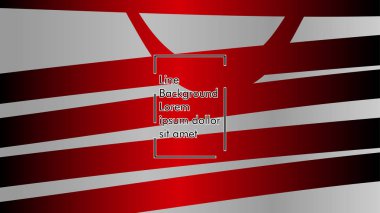 Dalgalı arka plan, kırmızı renk ve gri arka plan