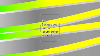 yeşil ve sarı gradyan ile soyut dalga arka plan