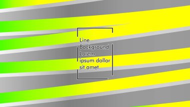 yeşil ve sarı gradyan ile soyut dalga arka plan