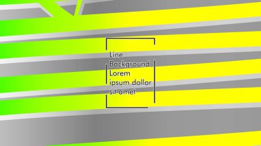 yeşil ve sarı gradyan ile soyut dalga arka plan