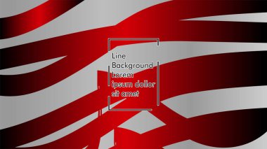 Dalgalı arka plan, kırmızı renk ve gri arka plan