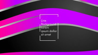 Mor ve pembe renk ile soyut dalga arka plan