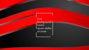 Dalgalı arka plan, kırmızı renkli ve siyah arka plan